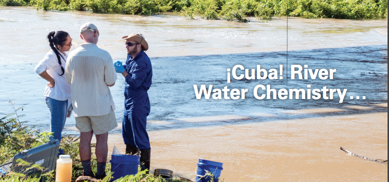 Cuba River Water Chemistry Reveals Rapid Chemical Weathering Promise of More Sustainable Agriculture