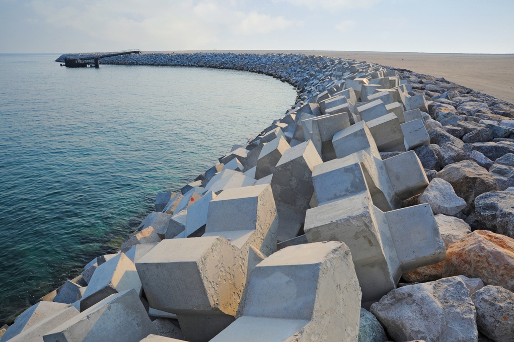 Xbloc Breakwater Armour Units in Indian Port