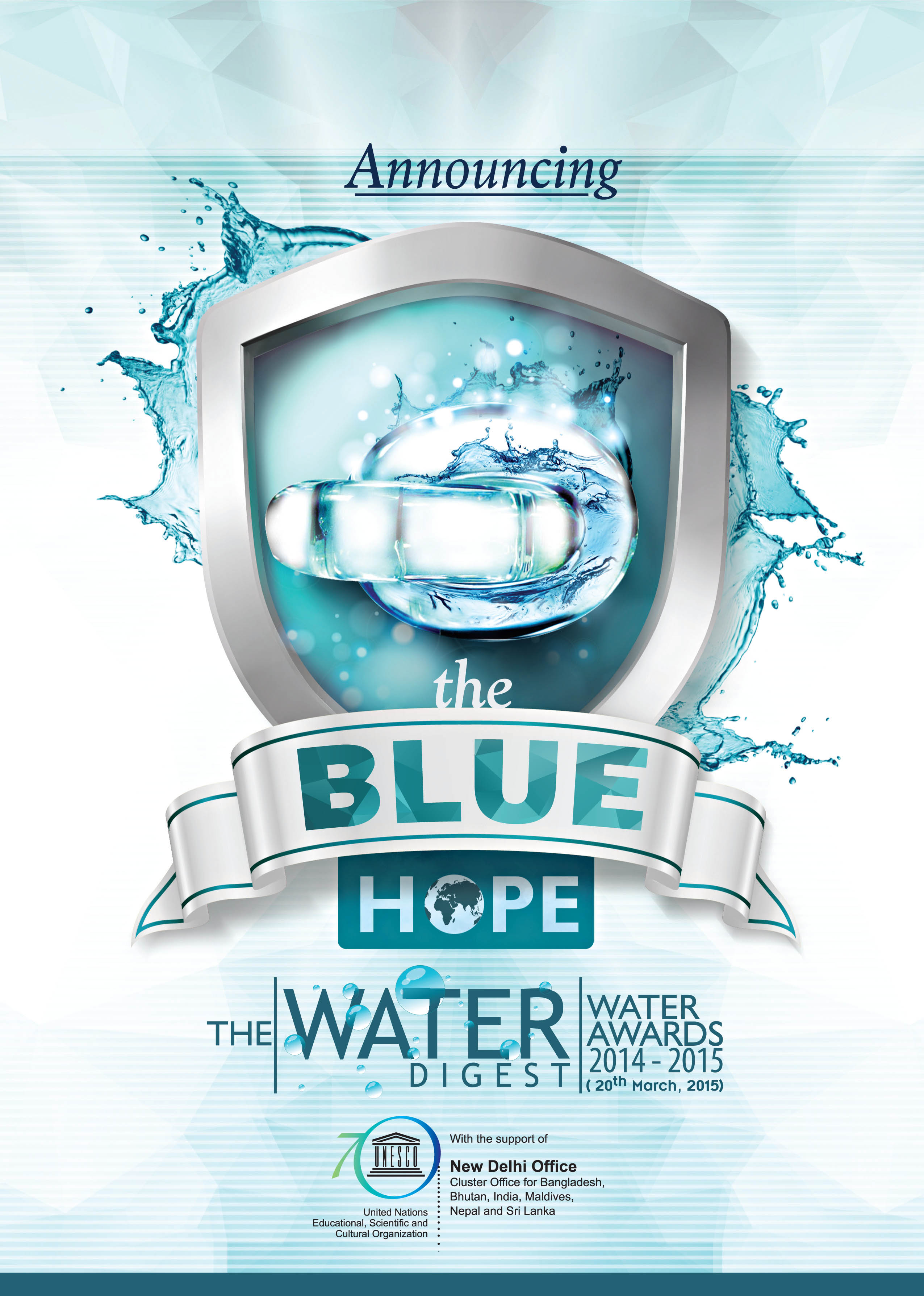 Announcing Water Digest Water Awards on 20th March 2015