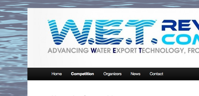 Water Tech Competition Finalists Set To Do Battle