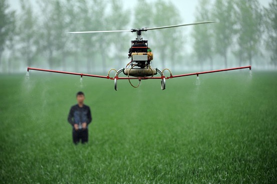 Drones Help Farmers Minimize Water Use