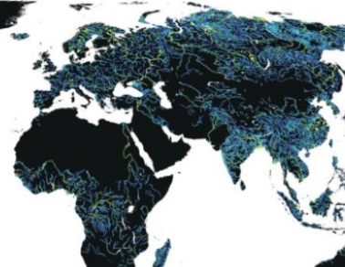 Global ​Surface Area of ​Rivers and ​Streams ​Analyzed with ​GIS