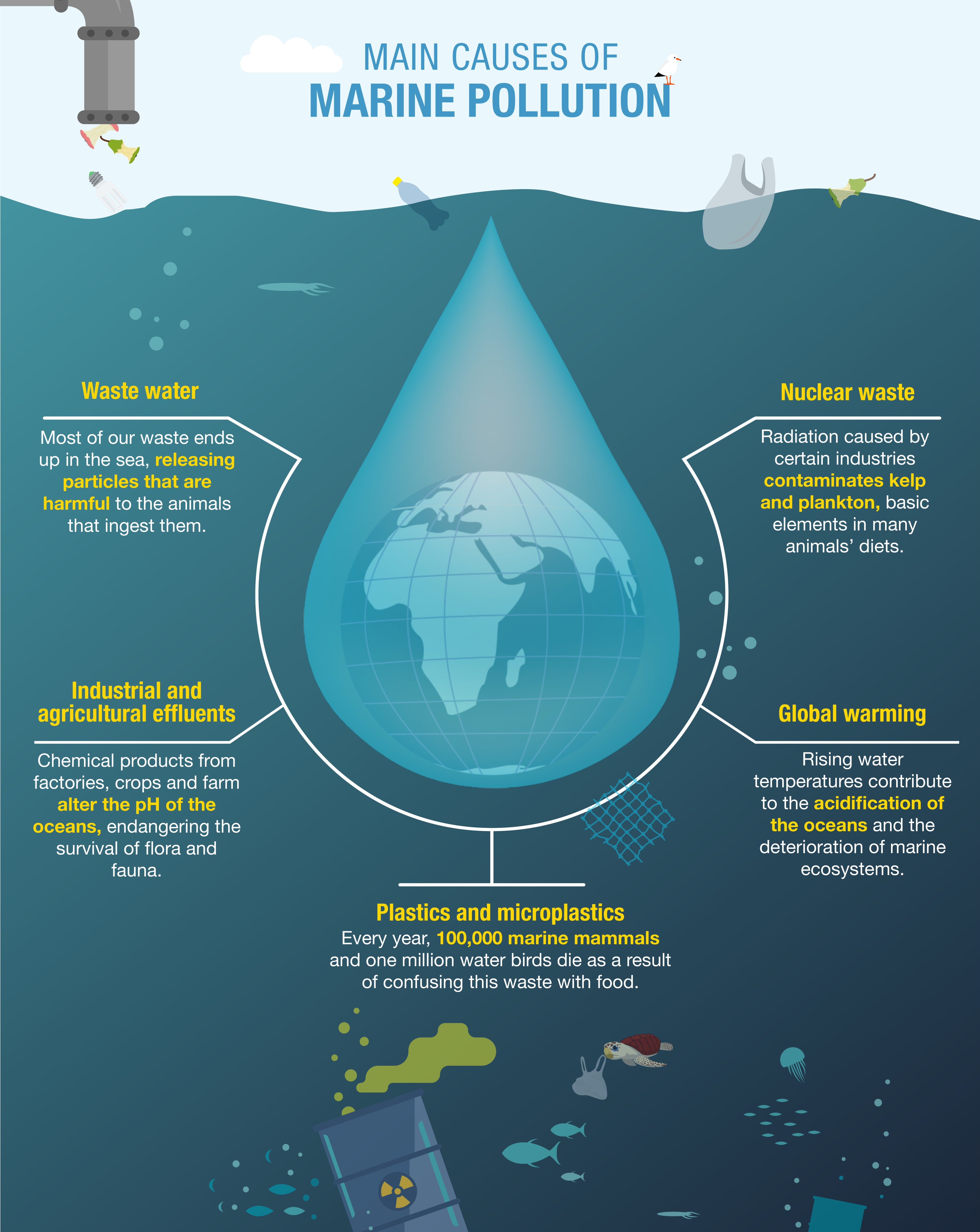 Marine pollution is a growing problem in today’s world