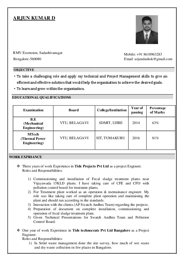 Arjun kumar D, Project engineer at Technology Informatics Design Endeavour