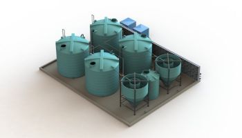 Cone Bottom Tanks for Water Use Reduction