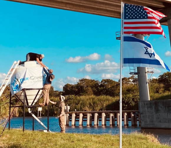 Israeli firm aims to stop algae leaving Lake Okeechobee from reaching St. Lucie River