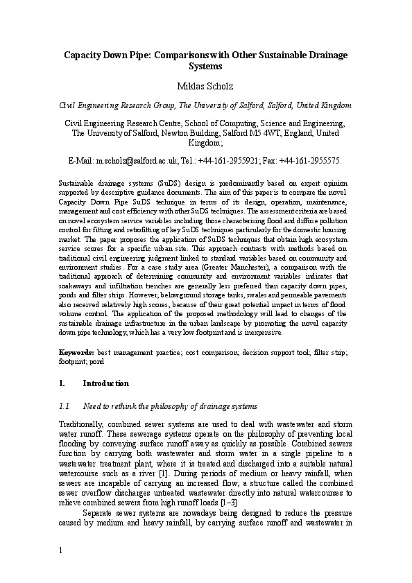 Copy of Watering Pipe Report Scholz