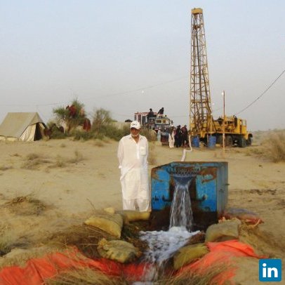 Muhammad Akram Khan, Sr.Hydrogeologist at Deep Rock Drilling Private Limited.