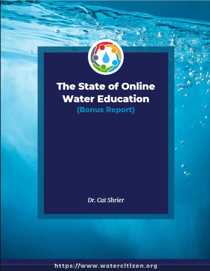 Can we count on your input this week? WaterCitizen Foundation is conducting a Virtual Water Education Survey & Market Research for our State of ...