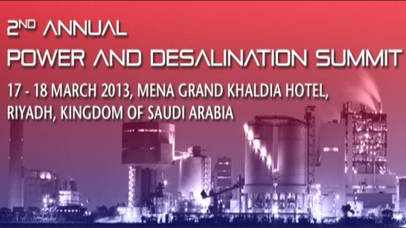  2nd Annual Power and Desalination Summit