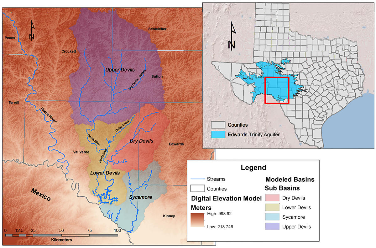 SwRI Study Links Groundwater with Surface Water in Devils River