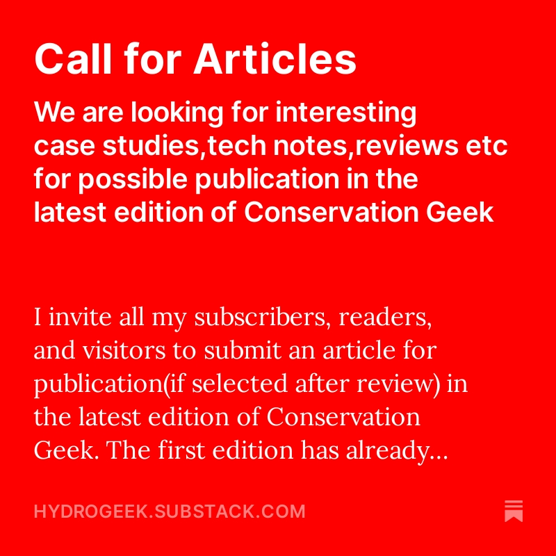 I invite all my subscribers, readers, and visitors to submit an article for publication(if selected after review) in the latest edition of Conse...