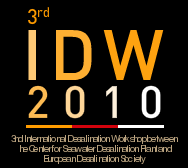 3rd International Desalination Workshop