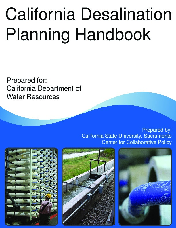 California Desalination Planning Handbook