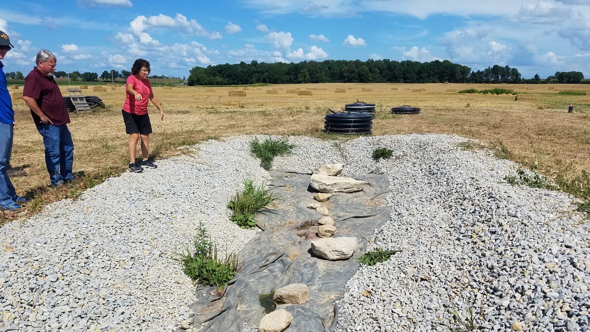 Edge-of-field system prevents phosphorus from entering nearby Fox Lake