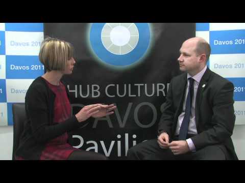 Hub Culture Interview in Davos with Andrew Wales