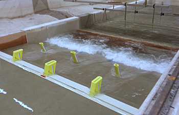 Deltares Starts Scale Model Tests for Unique Inlet Work Flood Channel 