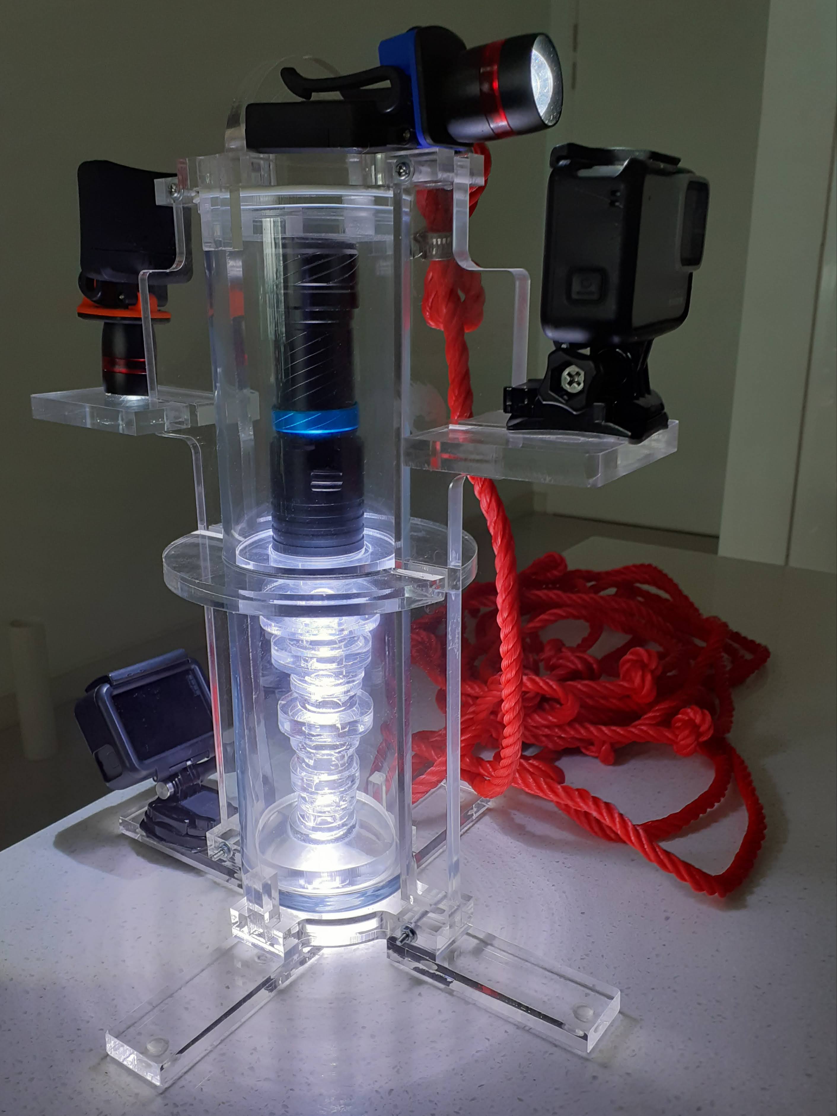 An Introduction of the Underwater Observatory MAR-70 for monitoring water pollution levels
