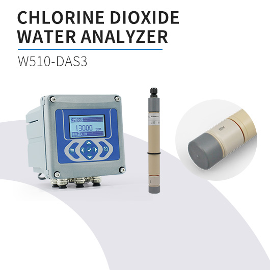 Online Chlorine Dioxide & Chlorine Analyzer with AS3 Sensor for Hot Water upto 70℃