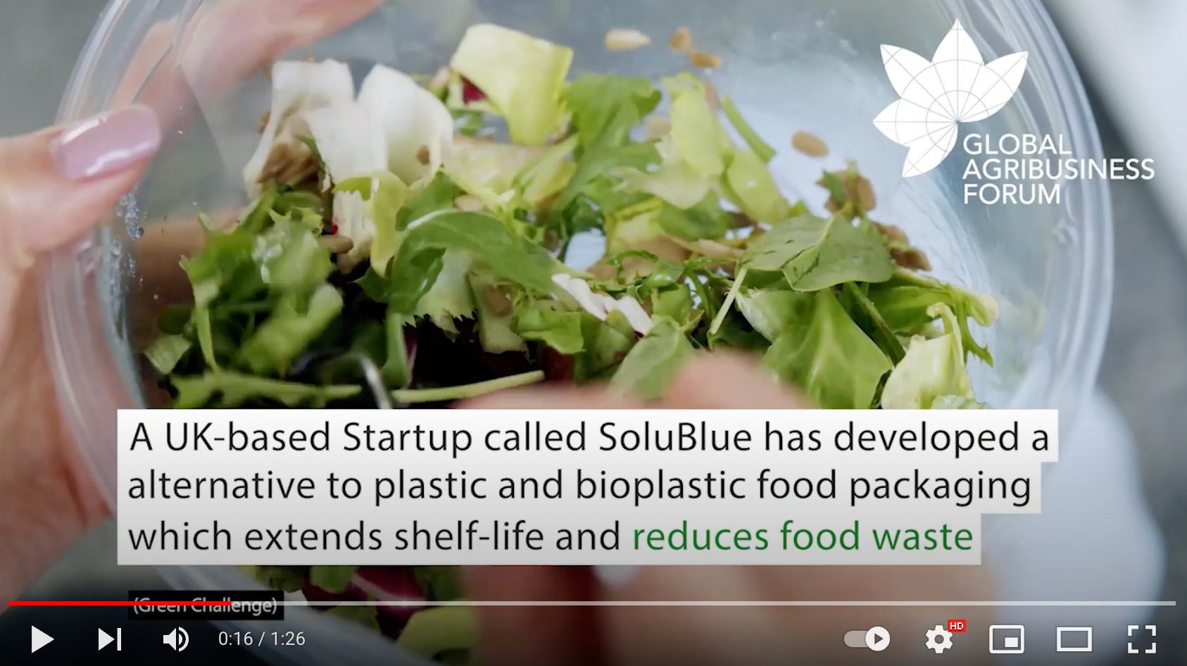 SUSTAINABLE FOOD PACKAGING