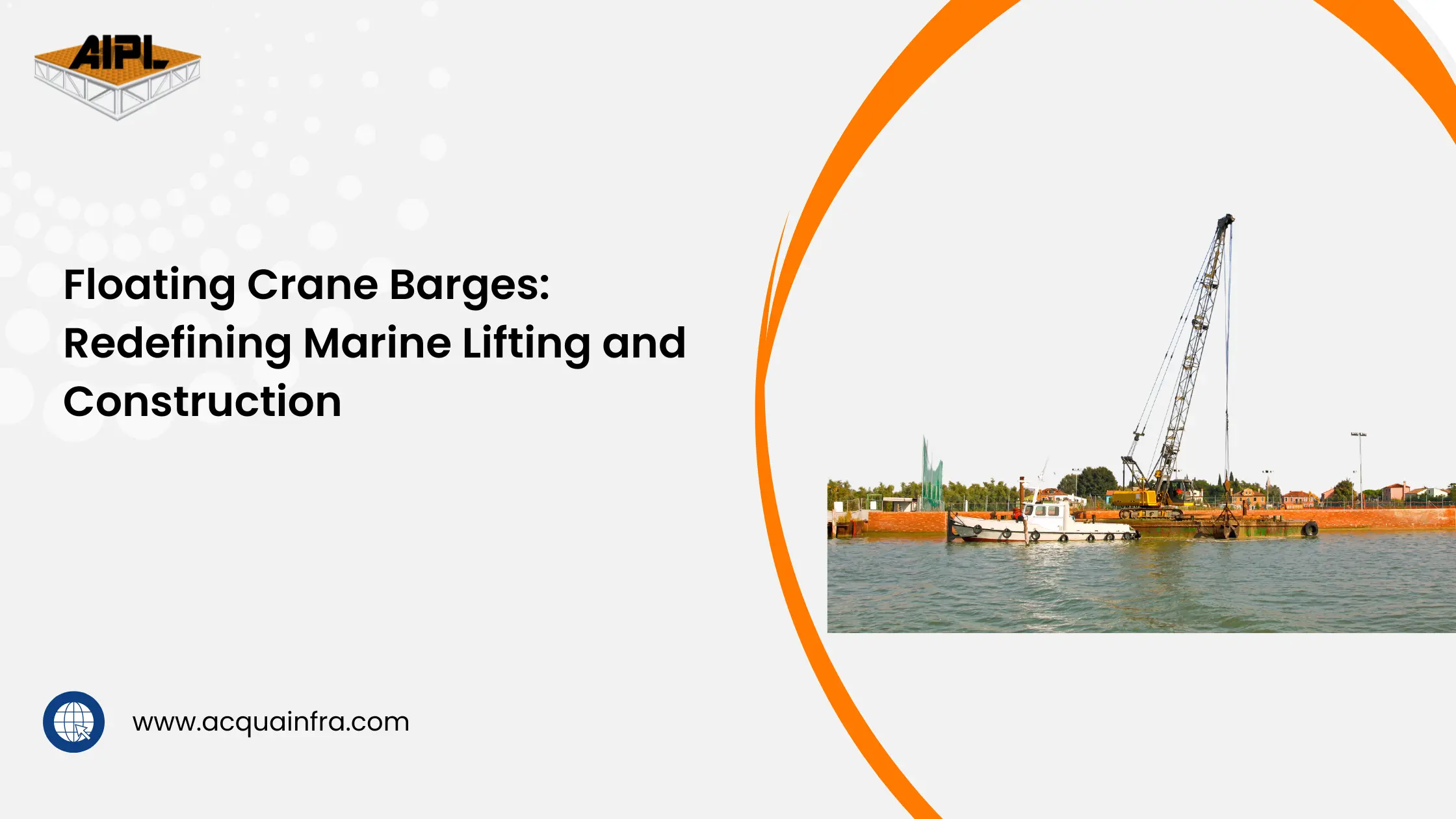 Floating Crane Barges: | Efficient Marine Solutions