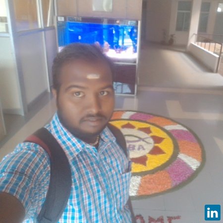 Naresh Vijayakumar, Senior Research Fellow at Central Institute of Brackishwater Aquaculture CIBA(ICAR)