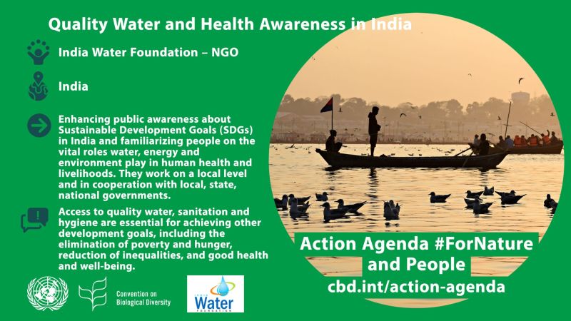 Our #JalMitra campaign to turn &lsquo;#BiodiversityConservation into #PublicMovement&rsquo; has been well received and shared by #CBD as IWF&#039;s action co...