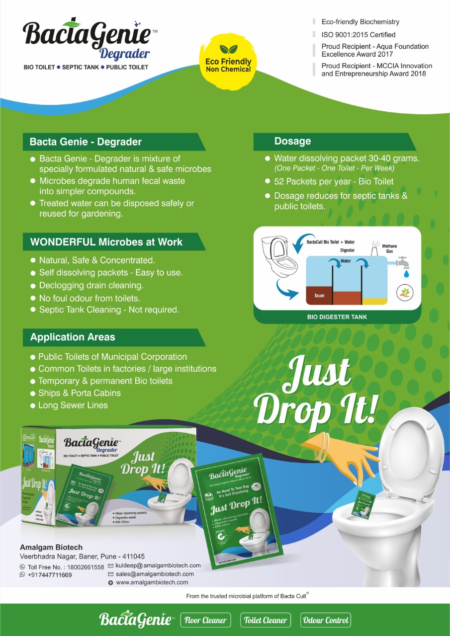 #Biodigester #Portable Toilets# Natural safe microbes #100% Eco friendly and organic # Degrade Human waste.