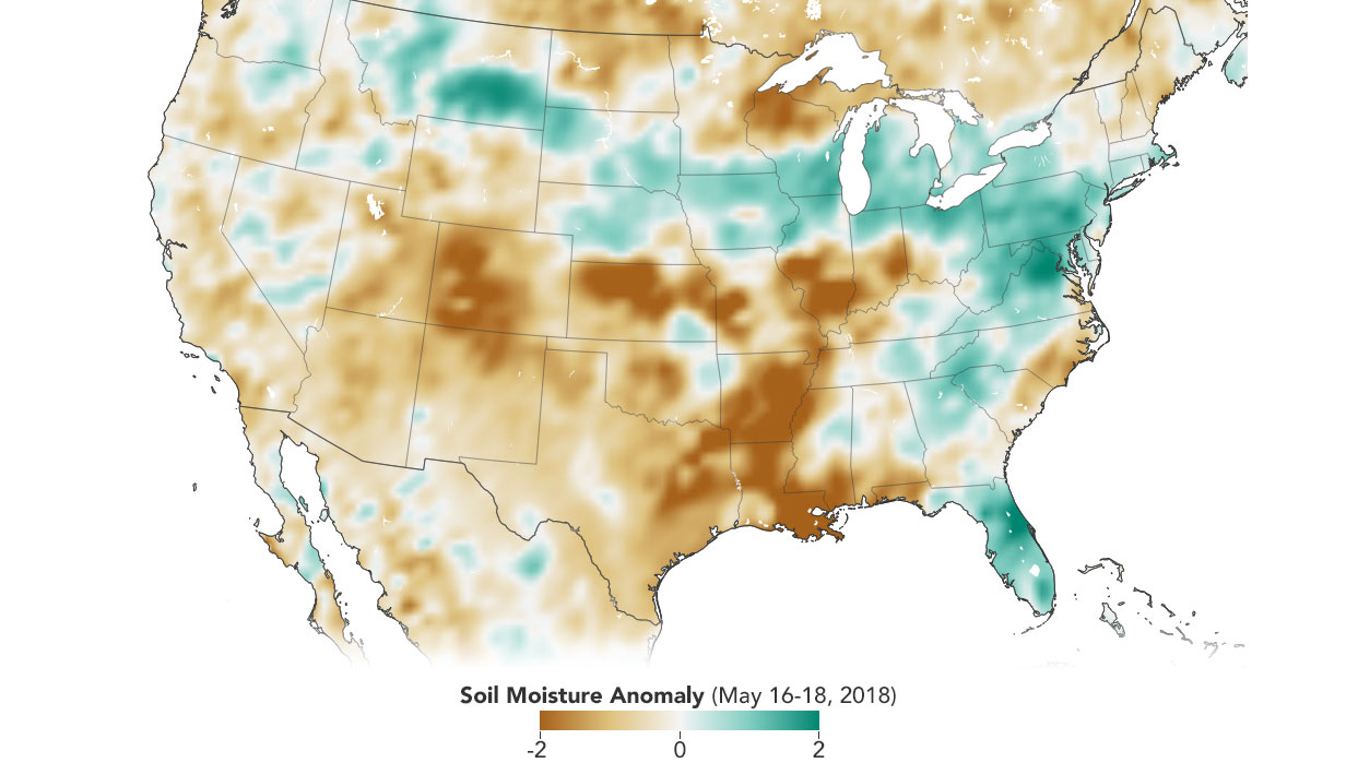 NASA Soil Moisture Data Advances Global Crop Forecasts