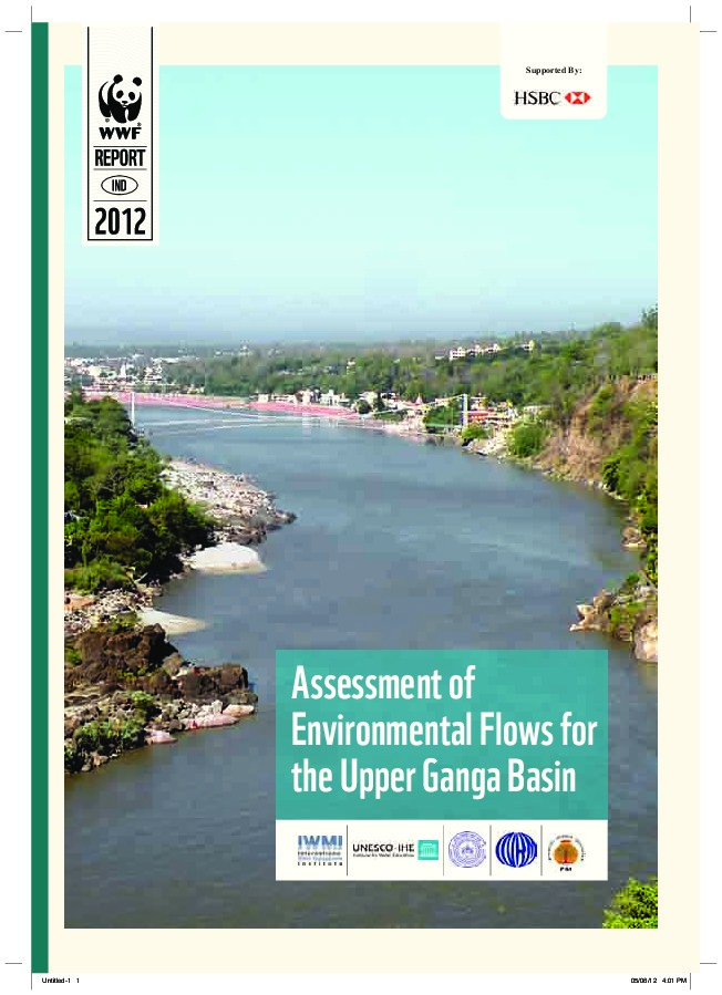 Assessment of Environmental Flows for the Upper Ganga Basin
