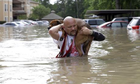 Climate change, runaway development worsen Houston floods