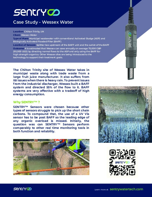 Sent5ry Case Study - Wessex Water