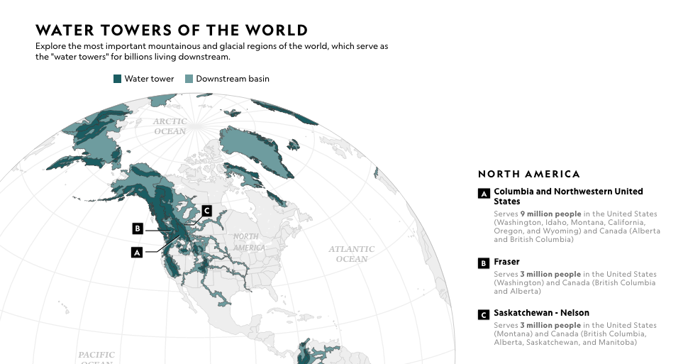 The world's supply of fresh water is in trouble as mountain ice vanishes