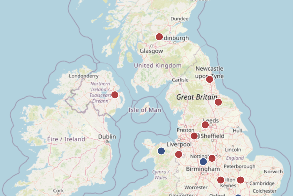 Uk Water Innovation Map