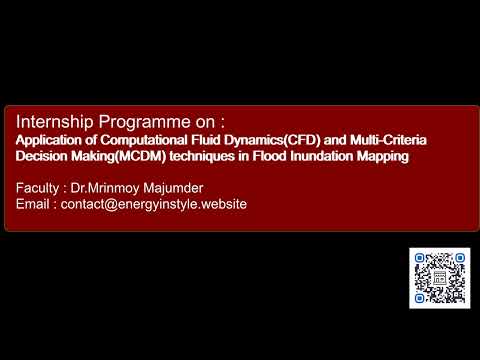 Internship Opportunity in CFD,MCDM and Flood Prediction https://youtu.be/5MTiirxp-y8