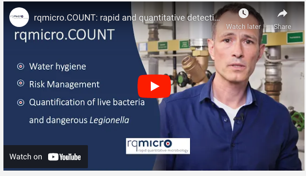 rqmicro.COUNT: rapid  and quantitative detection of bacteria in water