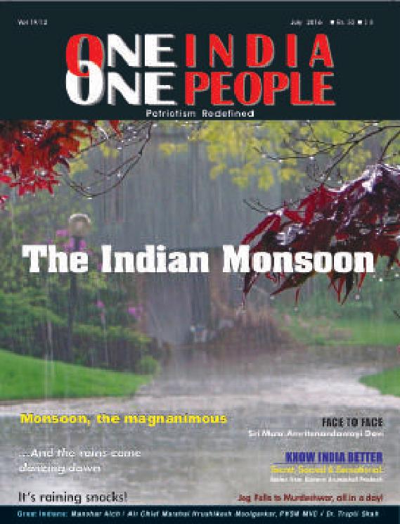 My Article "The Meghalaya Approach" published in One India One People, July 2016 Issue takes cognizance of the anthropogenic factors like indust...