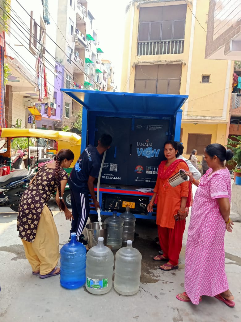 Last mile delivery of safe water solves the actual real world problem of mitigating the need for increased accessibility by delivering safe wate...