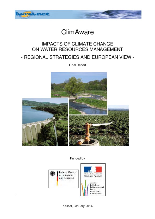 Impact of Climate change on IWRM 2014 