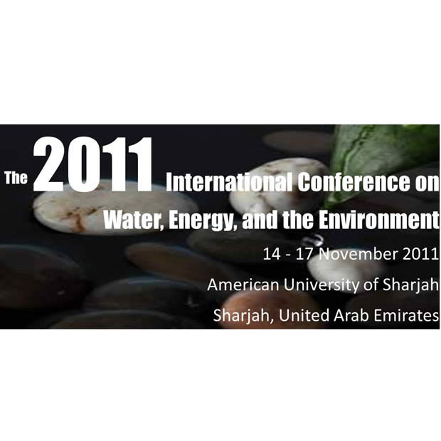 The 2011 International Conference on Water, Energy, and the Environment