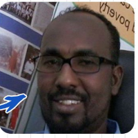 Mohamed Abiib Abdi, Community Mobilization Officer with wider duties of FSL and WASH at Welthungerhilfe