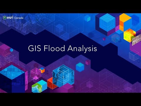 GIS Flood ​Analysis in ​ArcMap by Esri ​
