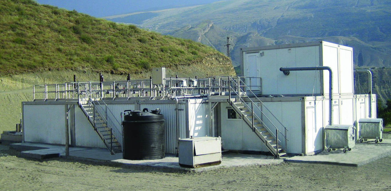 REŠETILOVS Stainless steel made package wastewater treatment plants in capacity range from 0,6 up to 20 000 m3/day