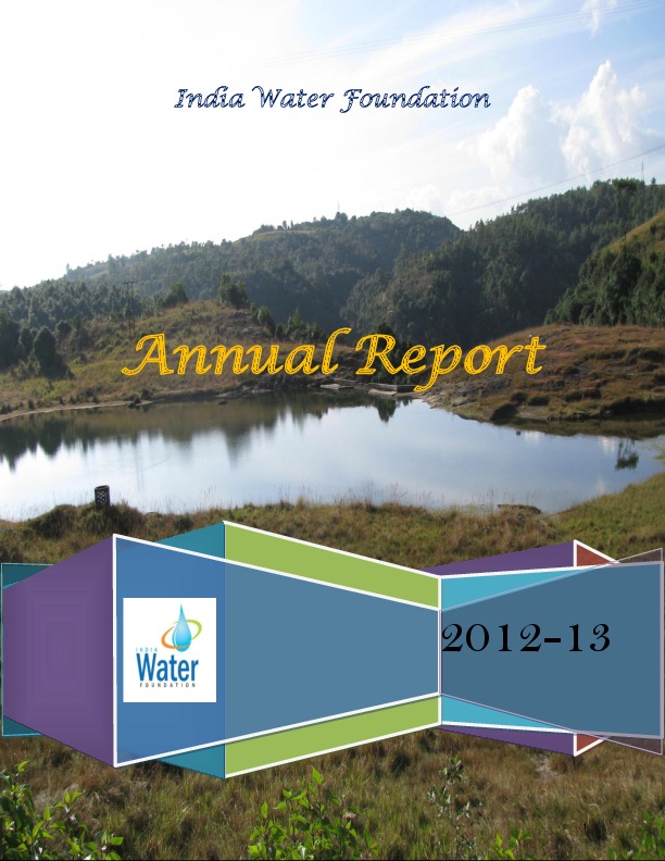 India Water Foundation Annual Report 2012-13
