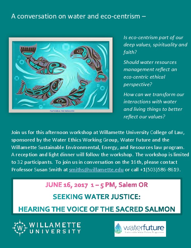 Water activists, professionals, and scholars, do you want to join us in an afternoon of conversation on water and ethics? &nbsp; Seeking&nbsp;wa...