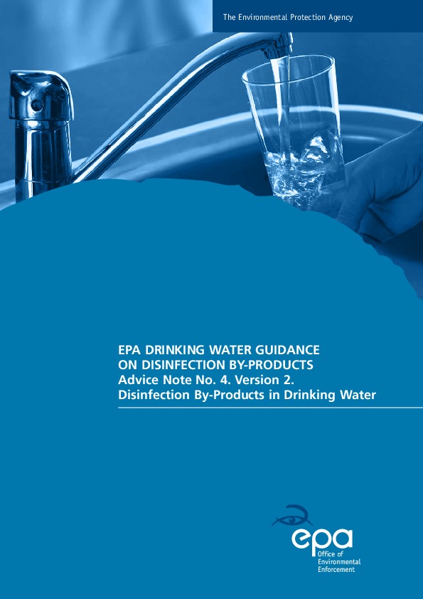 EPA Drinking Water Guidance on Disinfection By-Products