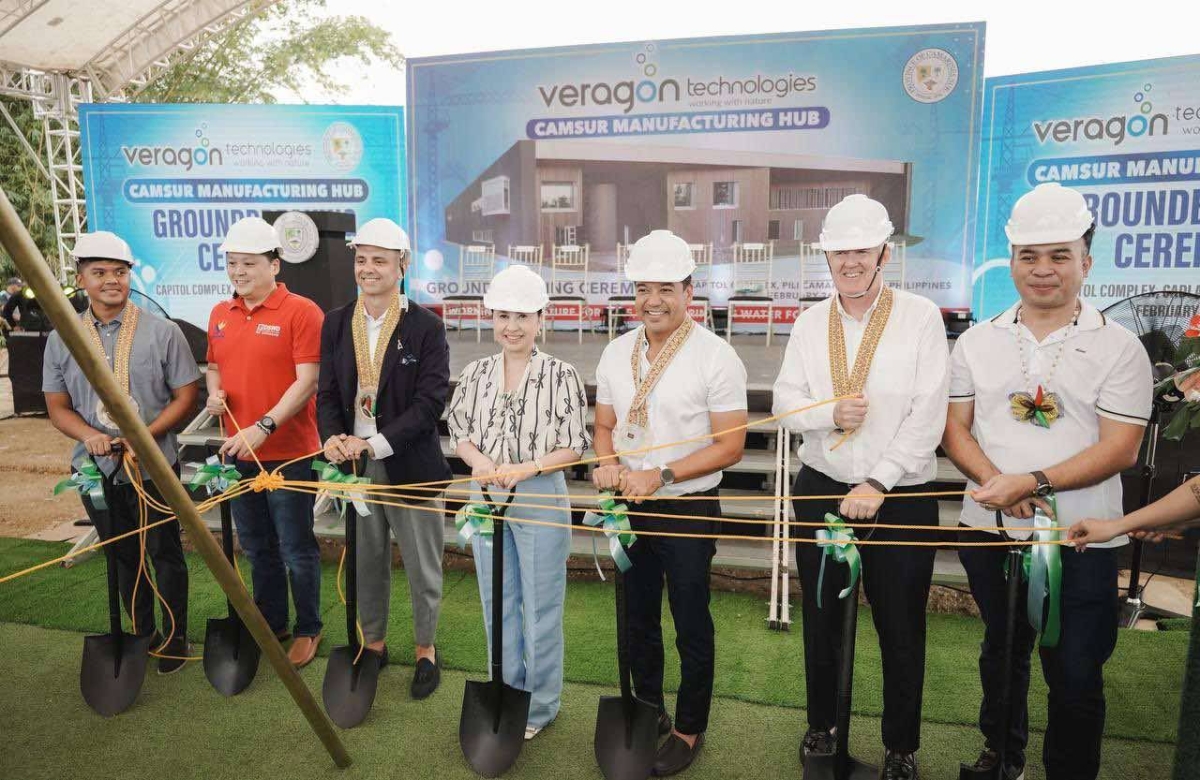 CamSur, Veragon Technologies break ground on sustainable water manufacturing hub