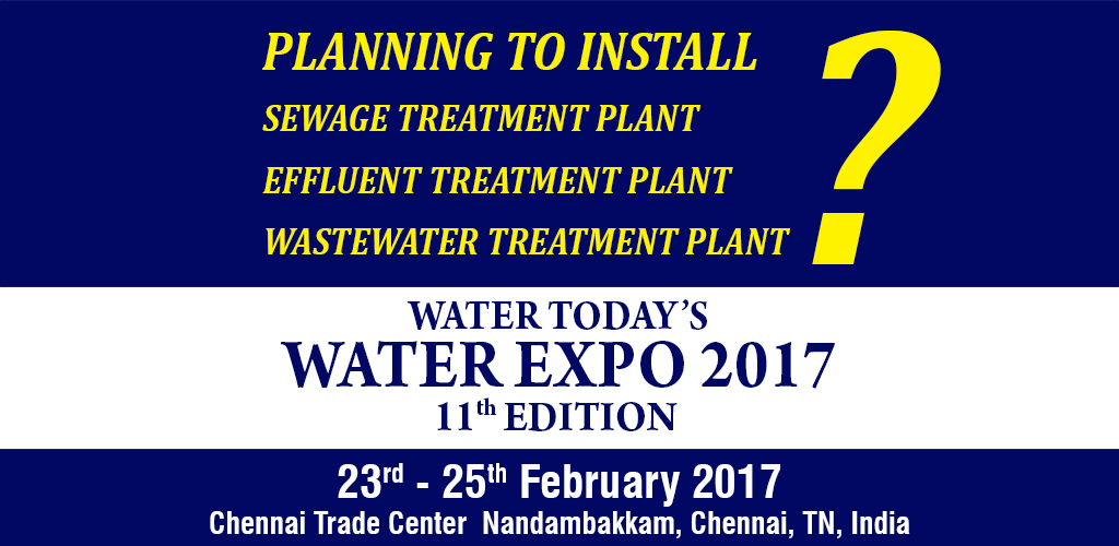 WATER EXPO 2017 - The Largest & Premium Water Event of the Year kicks-off in 63 days! For more details log on to&nbsp;http://waterexpo.biz/