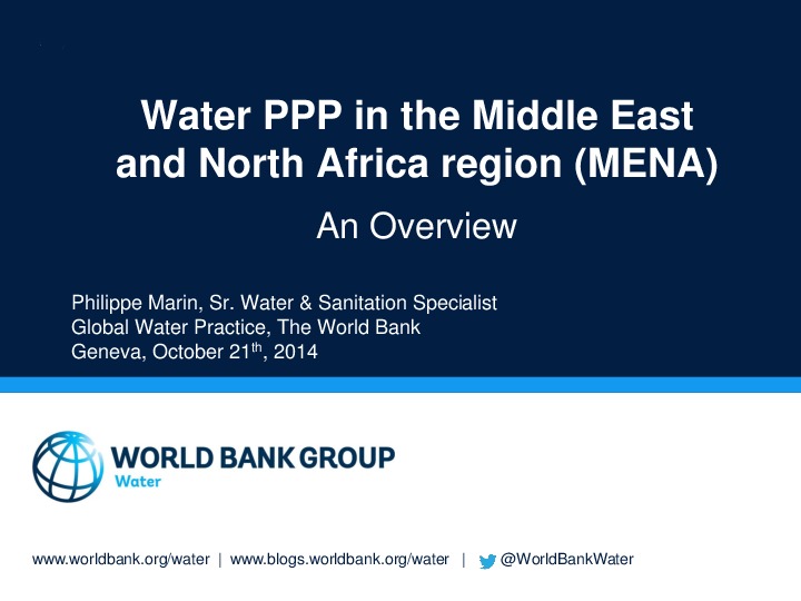 Water Middle East and North Africa 2014