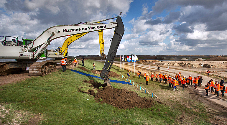 Room for the River Project on River Rhine